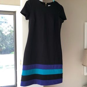 Calvin Klein striped dress, size 2